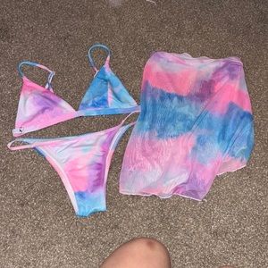 Multi Color String Bikini